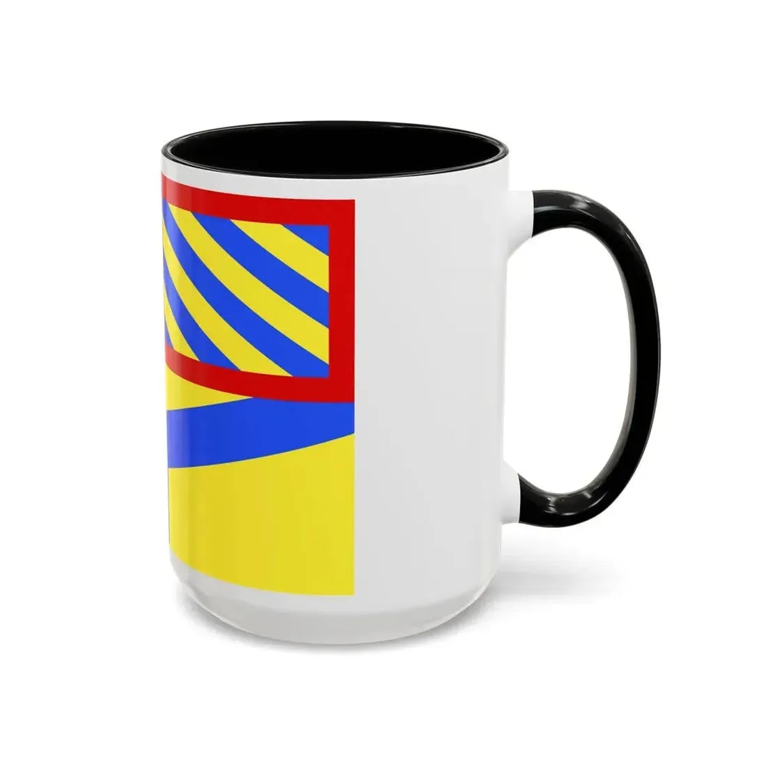 Flag of Yonne France 2 - Accent Coffee Mug - Go Mug Yourself