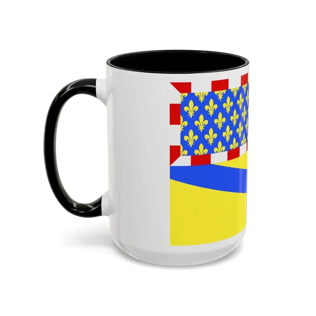 Flag of Yonne France 2 - Accent Coffee Mug - Go Mug Yourself