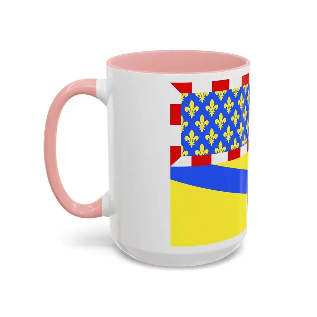 Flag of Yonne France 2 - Accent Coffee Mug - Go Mug Yourself