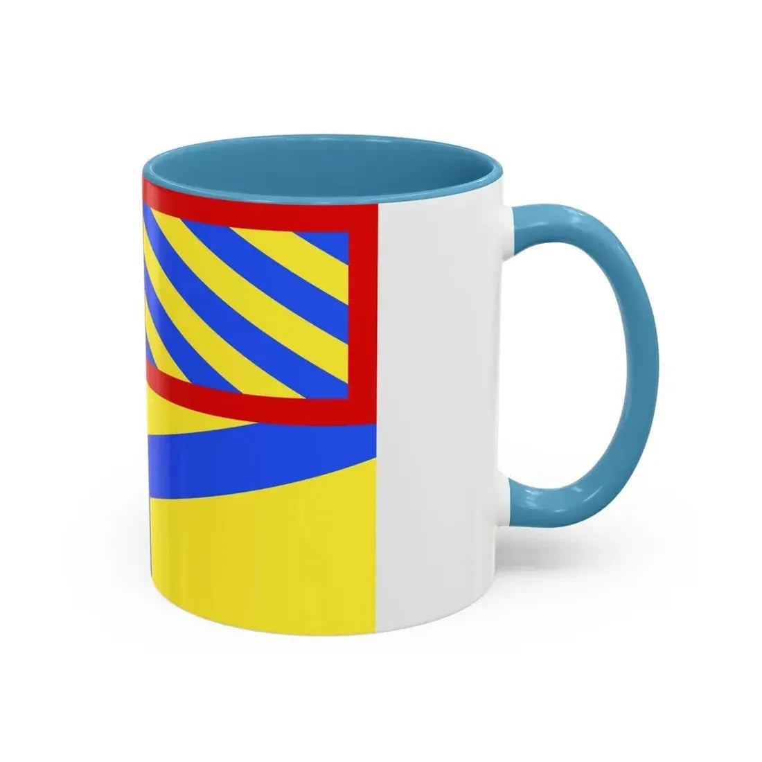 Flag of Yonne France 2 - Accent Coffee Mug - Go Mug Yourself