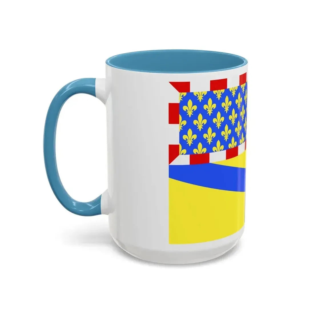 Flag of Yonne France 2 - Accent Coffee Mug - Go Mug Yourself