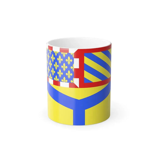 Flag of Yonne France 2 - Color Changing Coffee Mug 11oz - Go Mug Yourself