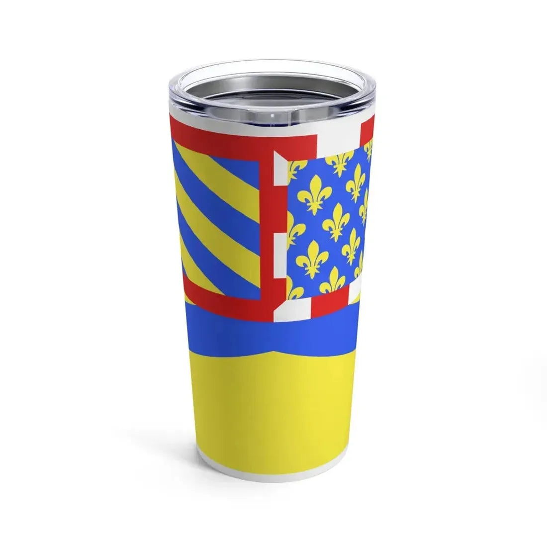 Flag of Yonne France 2 - Tumbler 20oz - Go Mug Yourself