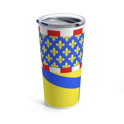 Flag of Yonne France 2 - Tumbler 20oz - Go Mug Yourself