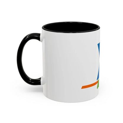 Flag of Yonne France - Accent Coffee Mug - Go Mug Yourself