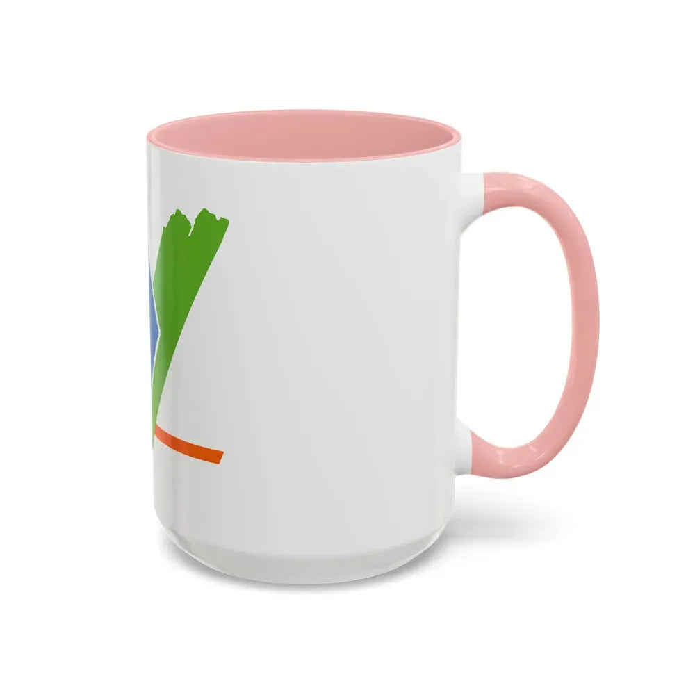 Flag of Yonne France - Accent Coffee Mug - Go Mug Yourself