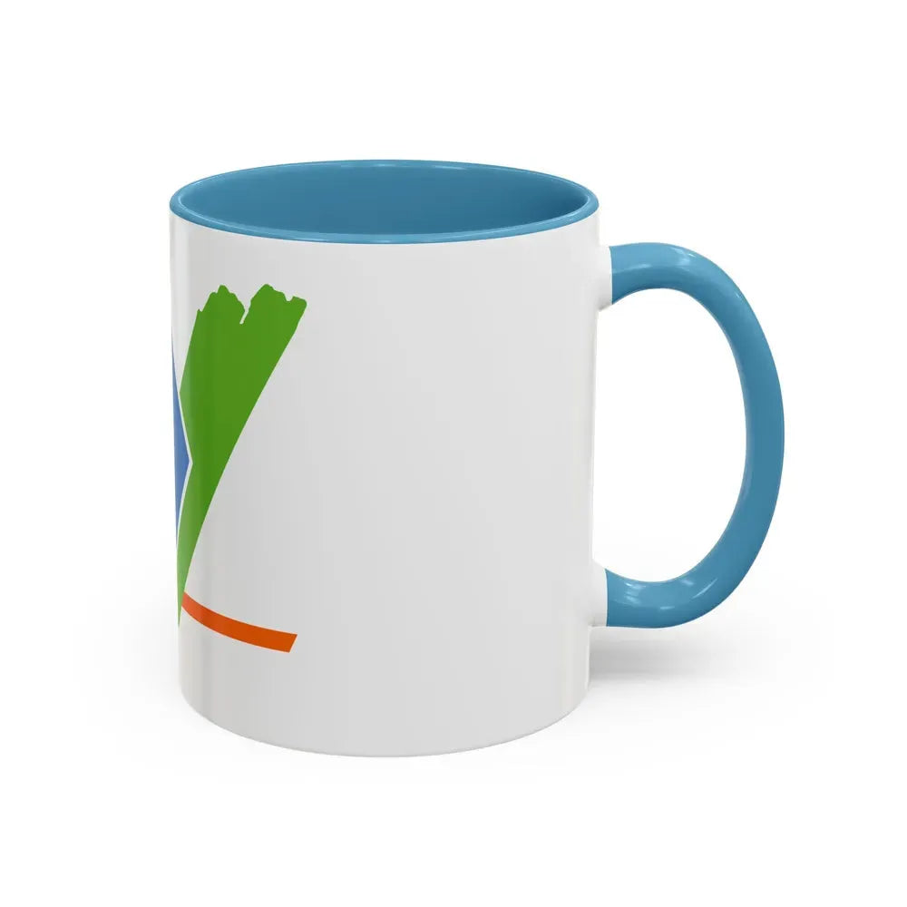 Flag of Yonne France - Accent Coffee Mug - Go Mug Yourself
