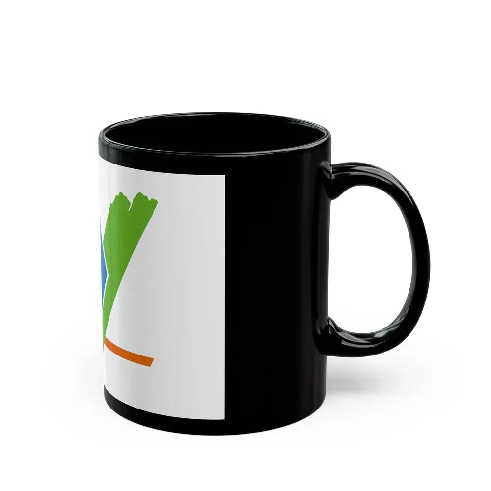 Flag of Yonne France - Black Coffee Mug - Go Mug Yourself