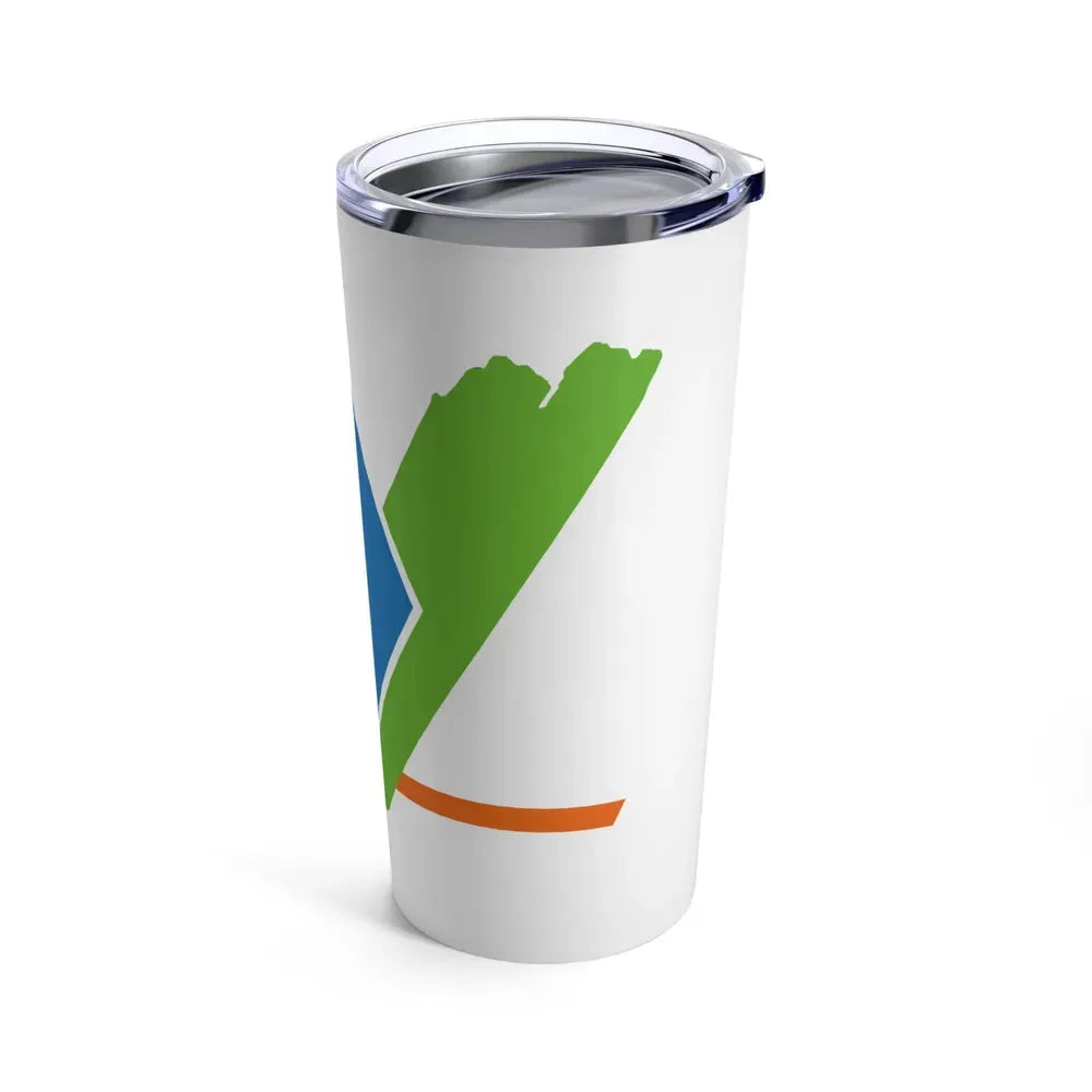 Flag of Yonne France - Tumbler 20oz - Go Mug Yourself