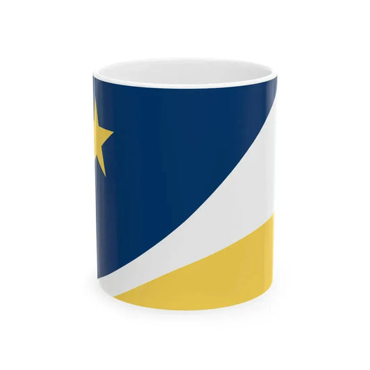 Flag of Yorba Linda California (United States) White Coffee Mug 11oz - Go Mug Yourself