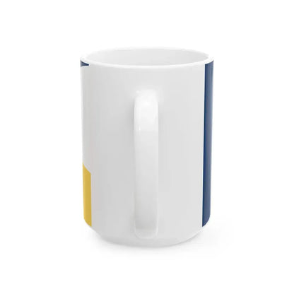 Flag of Yorba Linda California (United States) White Coffee Mug - Go Mug Yourself