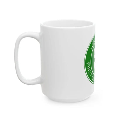 Flag of York County Maine (United States) White Coffee Mug - Go Mug Yourself