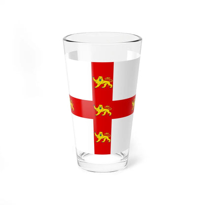 Flag of York (England) Pint Glass 16oz 16oz - Go Mug Yourself
