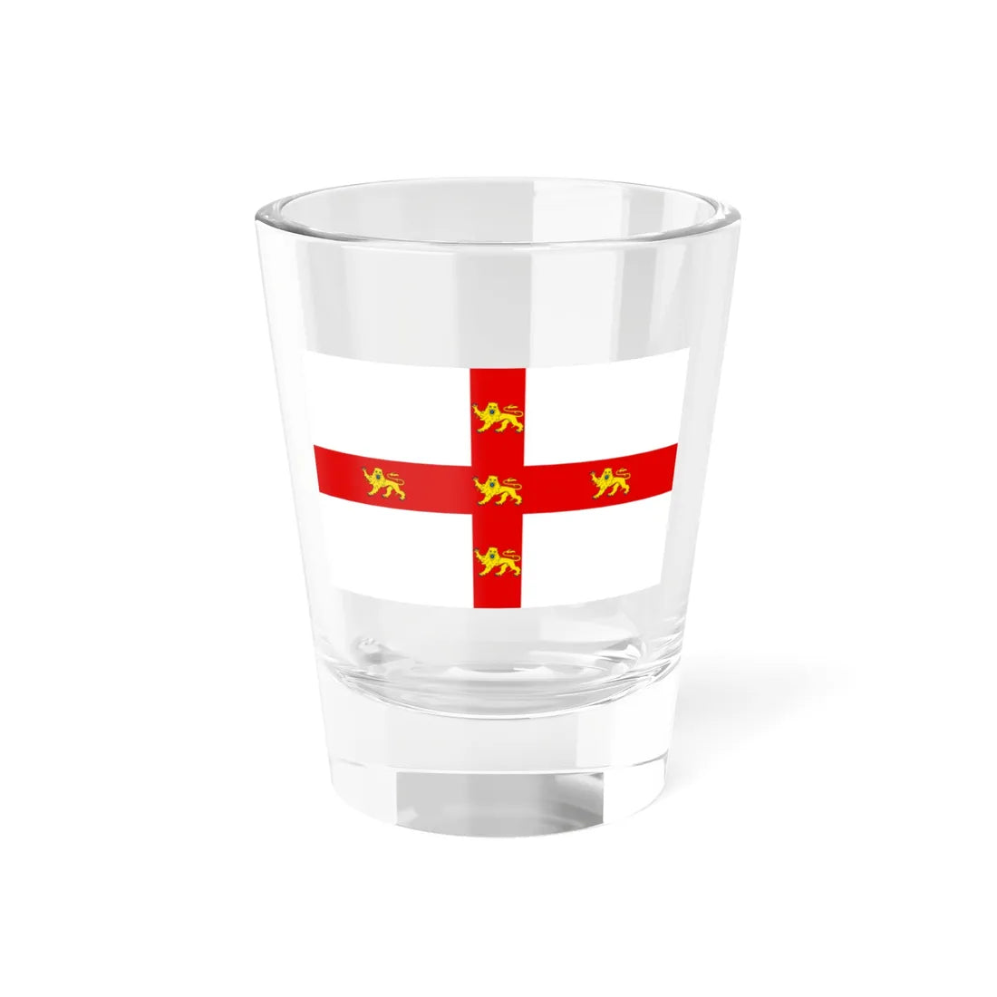 Flag of York (England) Shot Glass 1.5oz 1.5oz - Go Mug Yourself