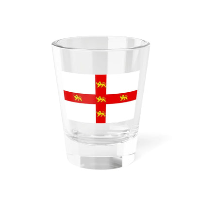 Flag of York (England) Shot Glass 1.5oz 1.5oz - Go Mug Yourself