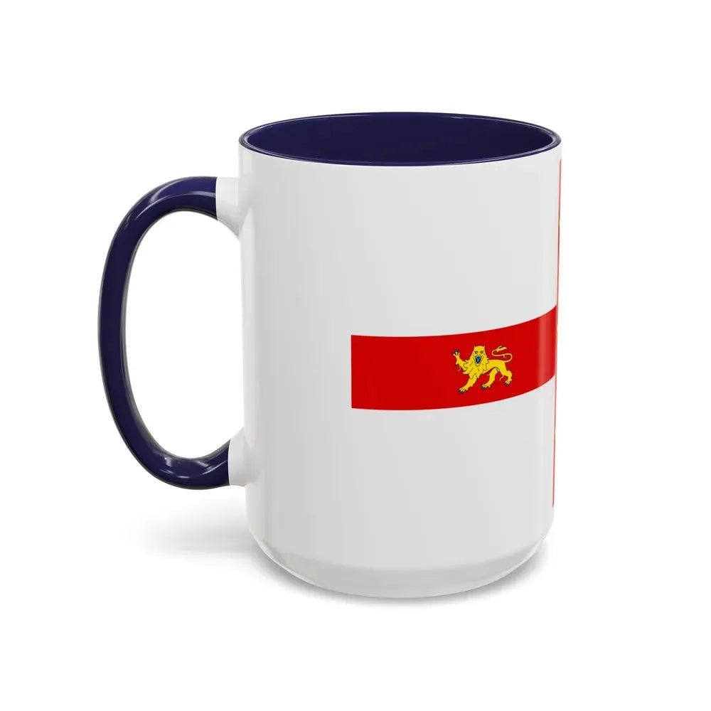 Flag of York UK - Accent Coffee Mug - Go Mug Yourself