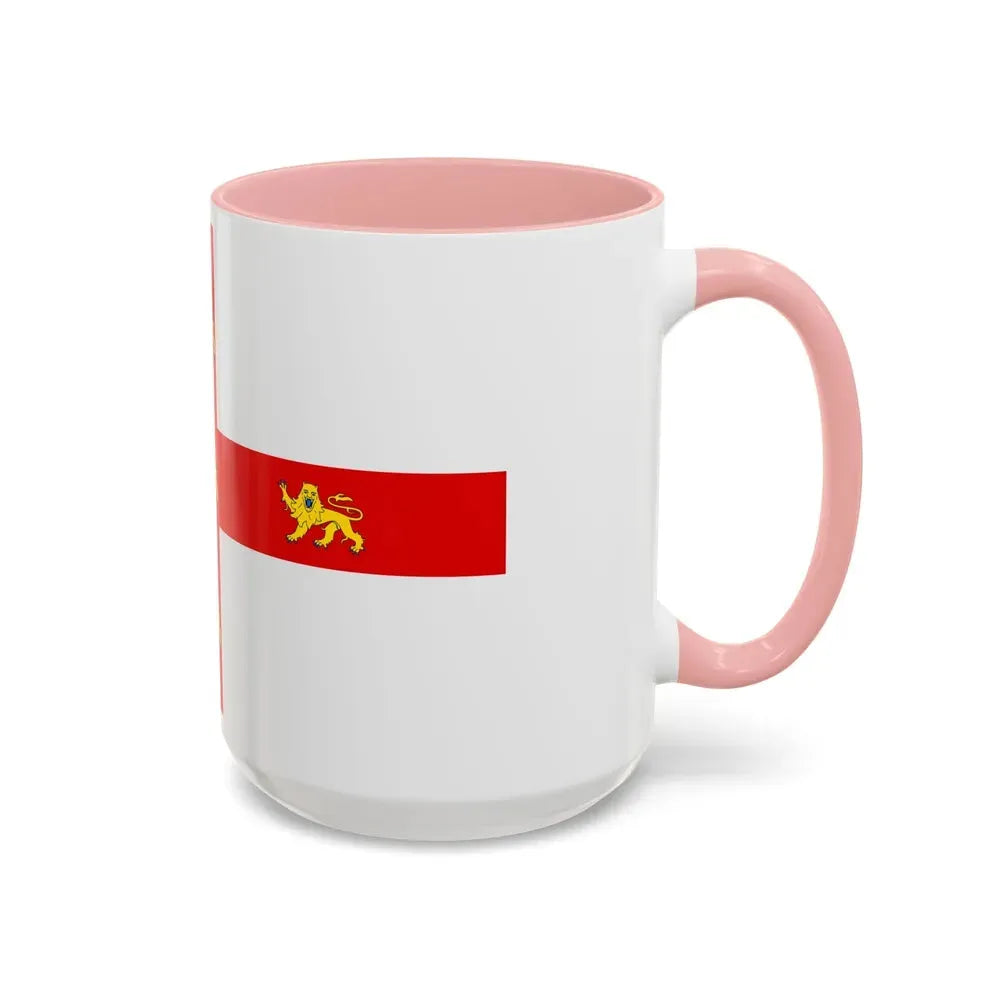 Flag of York UK - Accent Coffee Mug - Go Mug Yourself