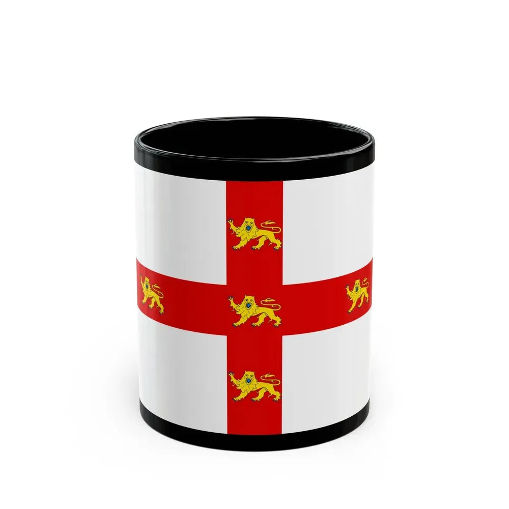 Flag of York UK - Black Coffee Mug 11oz - Go Mug Yourself
