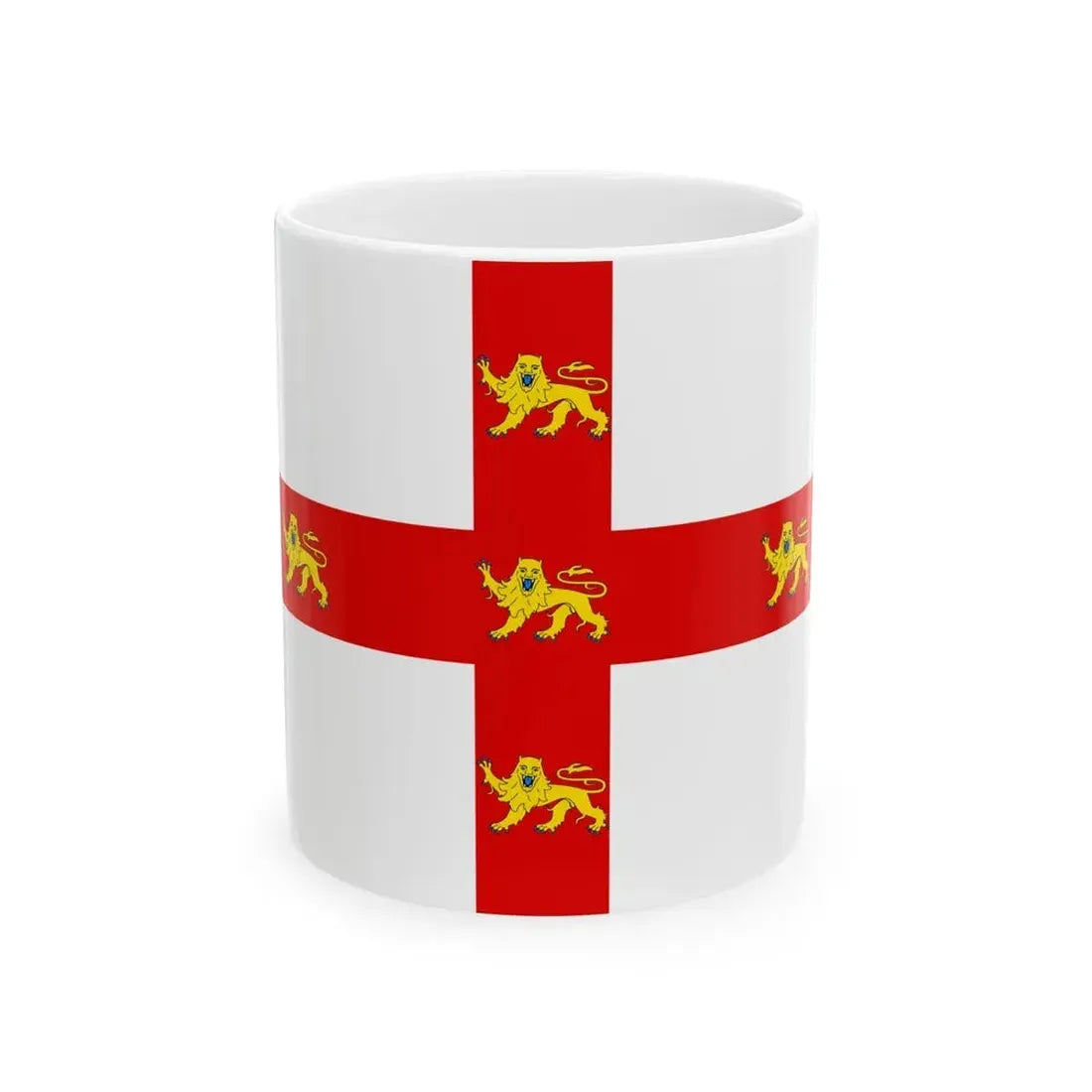 Flag of York UK - White Coffee Mug 11oz - Go Mug Yourself