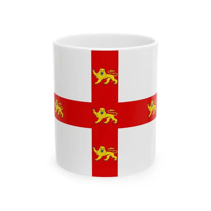 Flag of York UK - White Coffee Mug 11oz - Go Mug Yourself