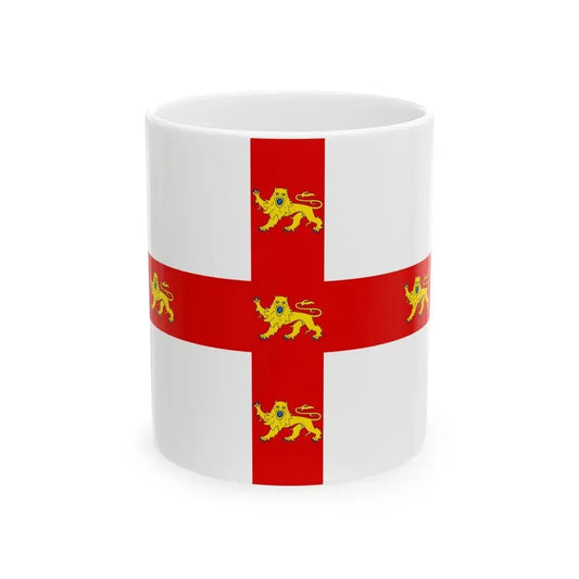 Flag of York UK - White Coffee Mug 11oz - Go Mug Yourself