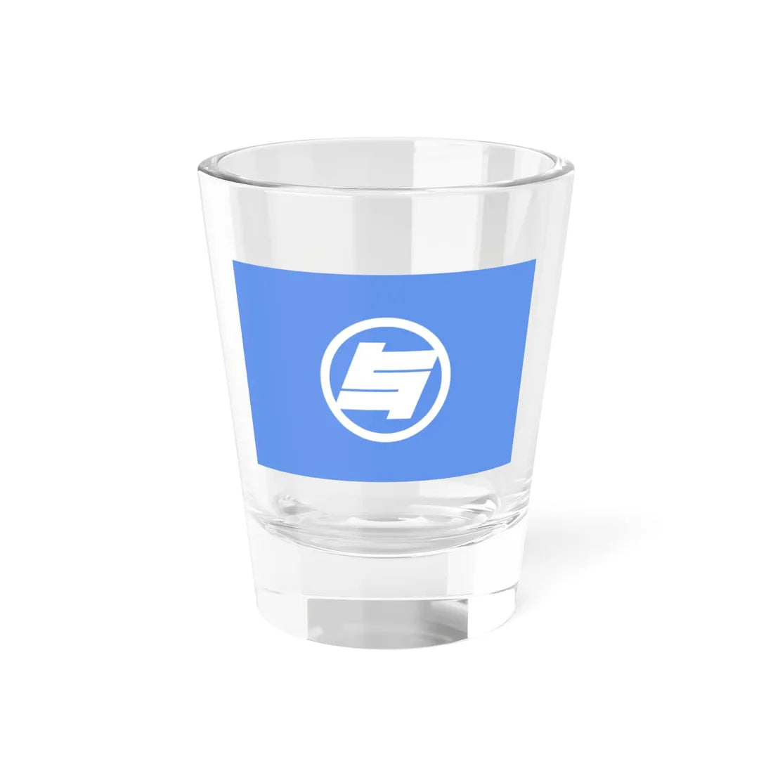 Flag of Yoron Kagoshima (Japan) Shot Glass 1.5oz 1.5oz - Go Mug Yourself