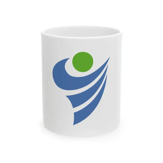 Flag of Yosano Kyoto (Japan) White Coffee Mug 11oz - Go Mug Yourself