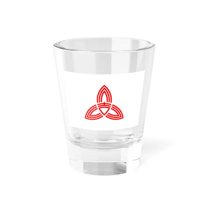 Flag of Yoshikawa Saitama (Japan) Shot Glass 1.5oz 1.5oz - Go Mug Yourself