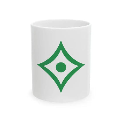 Flag of Yoshimi Saitama (Japan) White Coffee Mug 11oz - Go Mug Yourself