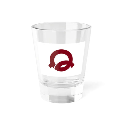 Flag of Yoshino Nara (Japan) Shot Glass 1.5oz 1.5oz - Go Mug Yourself
