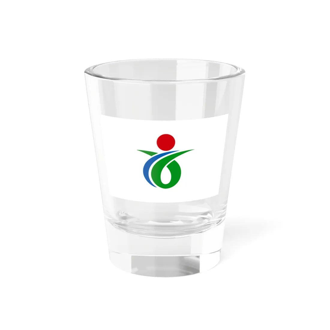 Flag of Yoshinogari Saga (Japan) Shot Glass 1.5oz 1.5oz - Go Mug Yourself