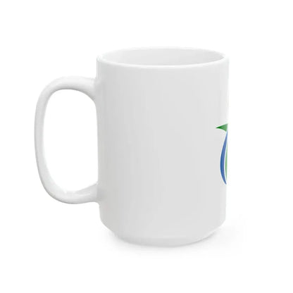 Flag of Yoshinogari Saga (Japan) White Coffee Mug - Go Mug Yourself