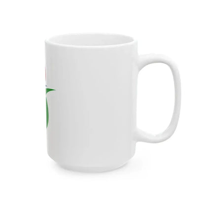 Flag of Yoshinogari Saga (Japan) White Coffee Mug - Go Mug Yourself