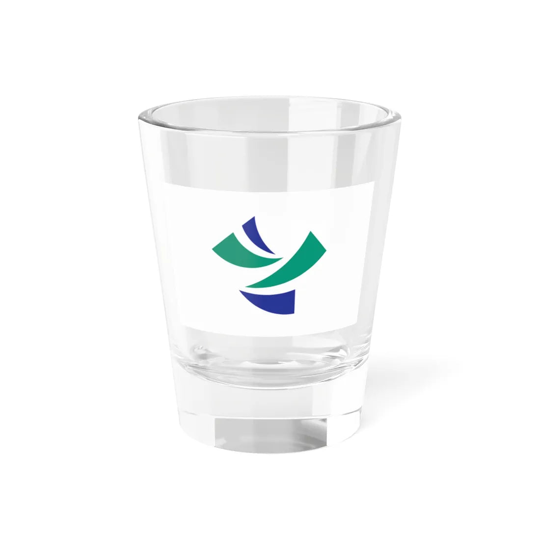 Flag of Yoshinogawa Tokushima (Japan) Shot Glass 1.5oz 1.5oz - Go Mug Yourself