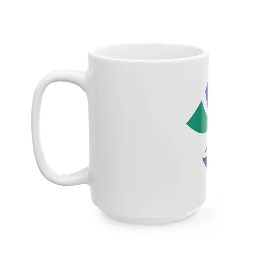 Flag of Yoshinogawa Tokushima (Japan) White Coffee Mug - Go Mug Yourself