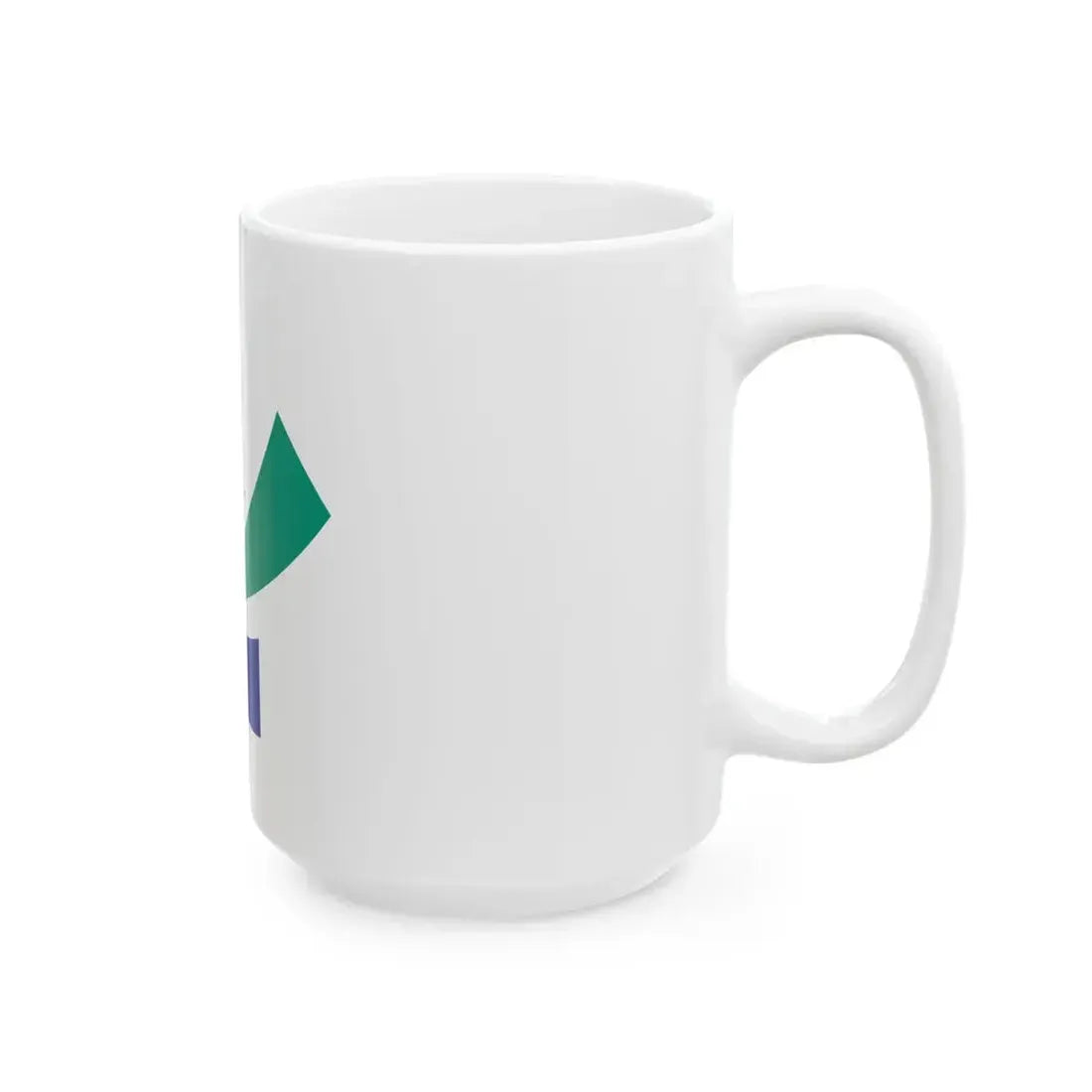 Flag of Yoshinogawa Tokushima (Japan) White Coffee Mug - Go Mug Yourself