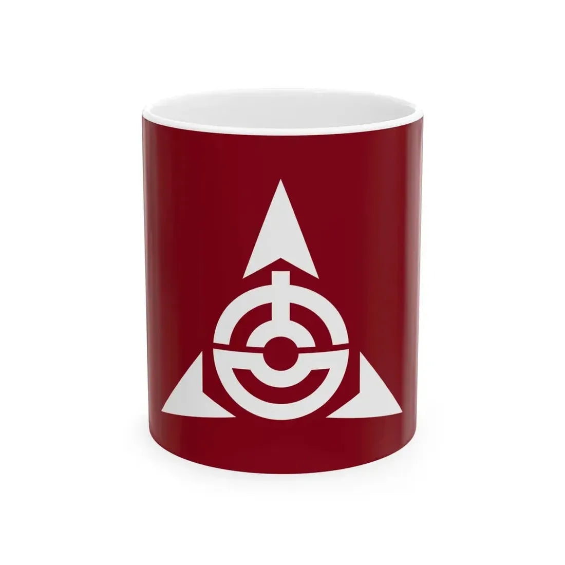Flag of Yoshioka Gunma (Japan) White Coffee Mug 11oz - Go Mug Yourself