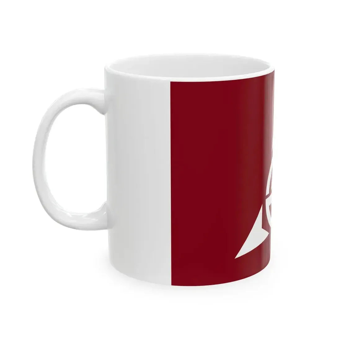 Flag of Yoshioka Gunma (Japan) White Coffee Mug - Go Mug Yourself