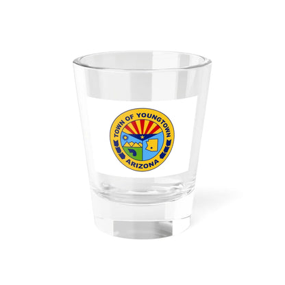 Flag of Youngtown Arizona (United States) Shot Glass 1.5oz 1.5oz - Go Mug Yourself