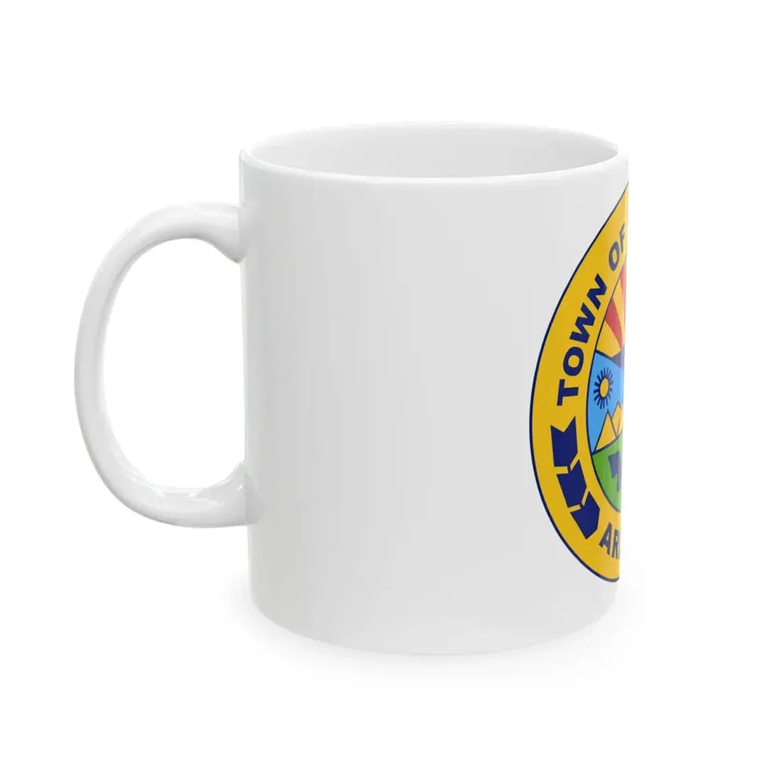 Flag of Youngtown Arizona (United States) White Coffee Mug - Go Mug Yourself