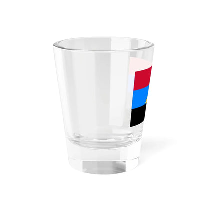 Flag of Youth of MPLA (Angola) Shot Glass 1.5oz - Go Mug Yourself