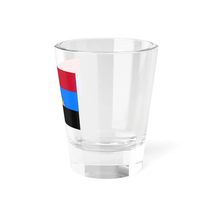 Flag of Youth of MPLA (Angola) Shot Glass 1.5oz - Go Mug Yourself