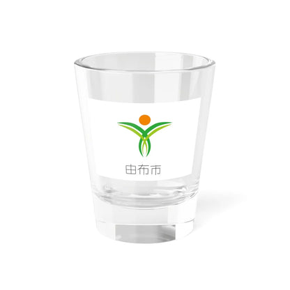 Flag of Yufu Oita (Japan) Shot Glass 1.5oz 1.5oz - Go Mug Yourself