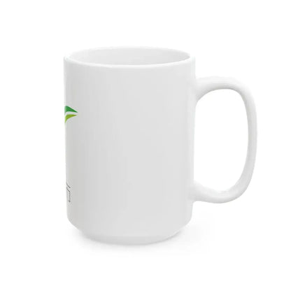 Flag of Yufu Oita (Japan) White Coffee Mug - Go Mug Yourself