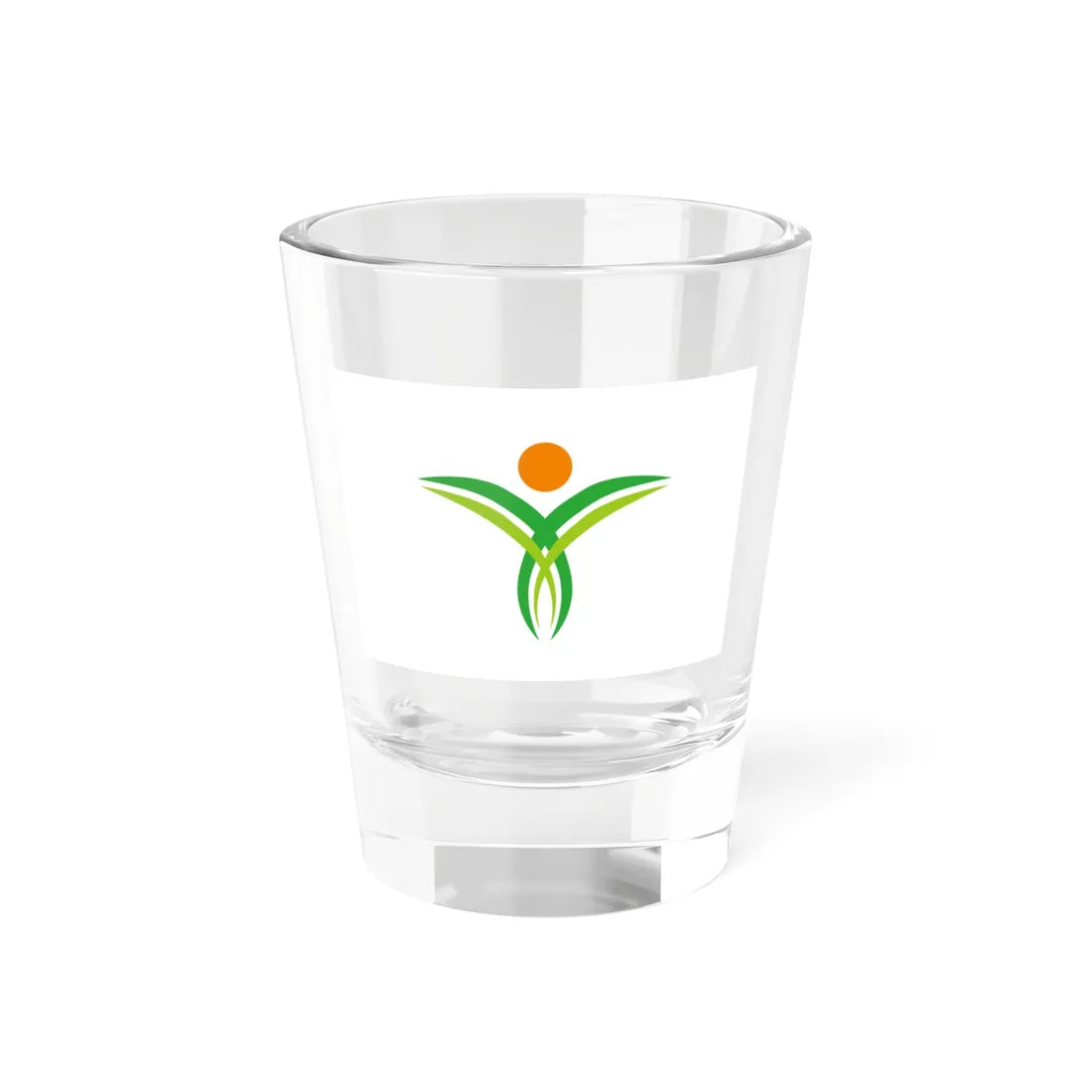 Flag of Yufu Oita no text (Japan) Shot Glass 1.5oz 1.5oz - Go Mug Yourself