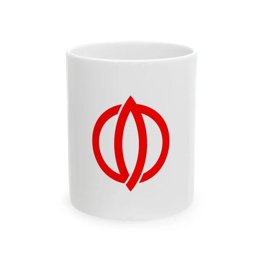 Flag of Yugawara Kanagawa (Japan) White Coffee Mug 11oz - Go Mug Yourself
