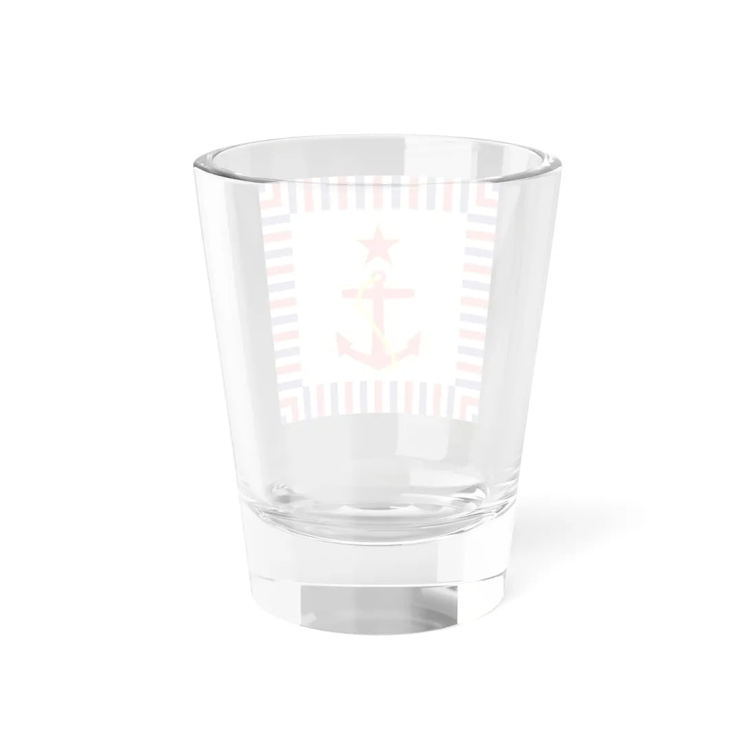 Flag of Yugoslav Commander of the Navy (Yugoslavia) Shot Glass 1.5oz - Go Mug Yourself