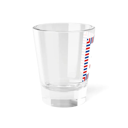 Flag of Yugoslav Commander of the Navy (Yugoslavia) Shot Glass 1.5oz - Go Mug Yourself