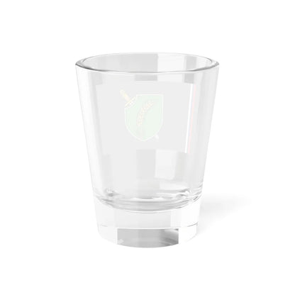 Flag of Yugoslav National Movement (Serbia) Shot Glass 1.5oz - Go Mug Yourself