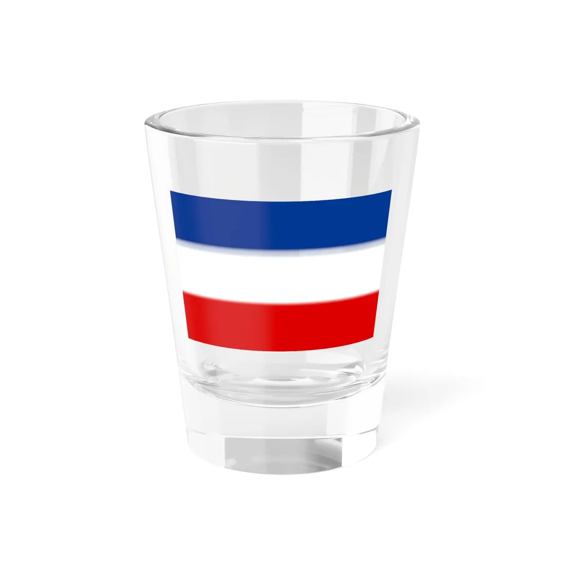 Flag of Yugoslavia 1918-1941 (Serbia) Shot Glass 1.5oz 1.5oz - Go Mug Yourself